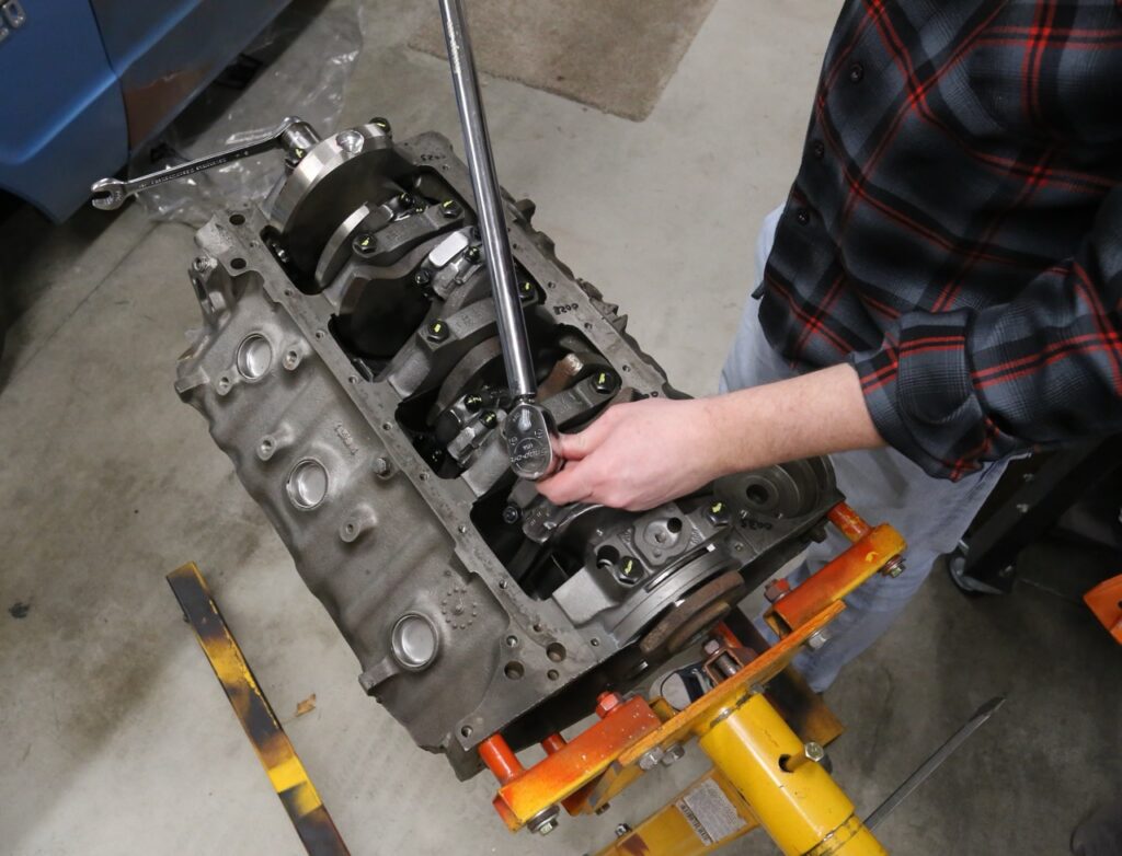 Chevy 427 short block