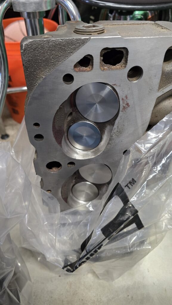 Chevy 427 short block valves