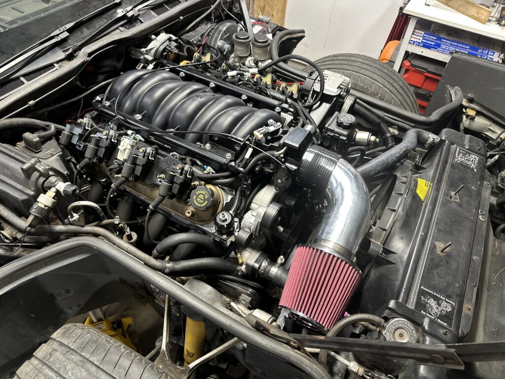 Corvette LS swap intake 2