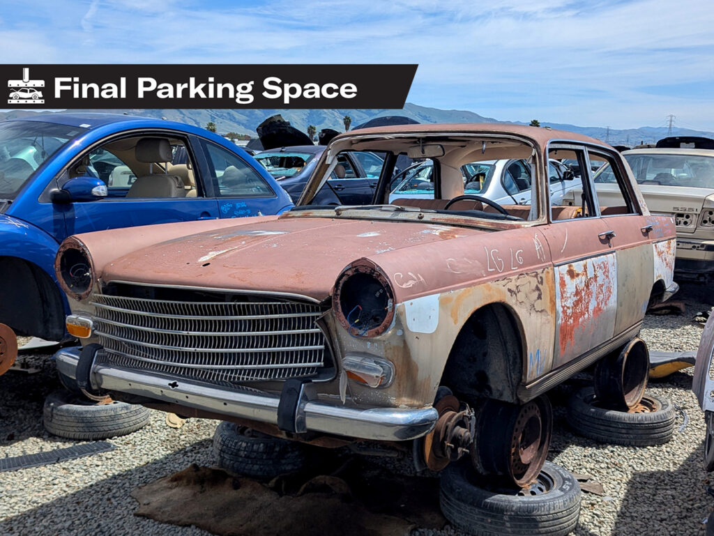 Final Parking Space: 1968 Peugeot 404 Berline