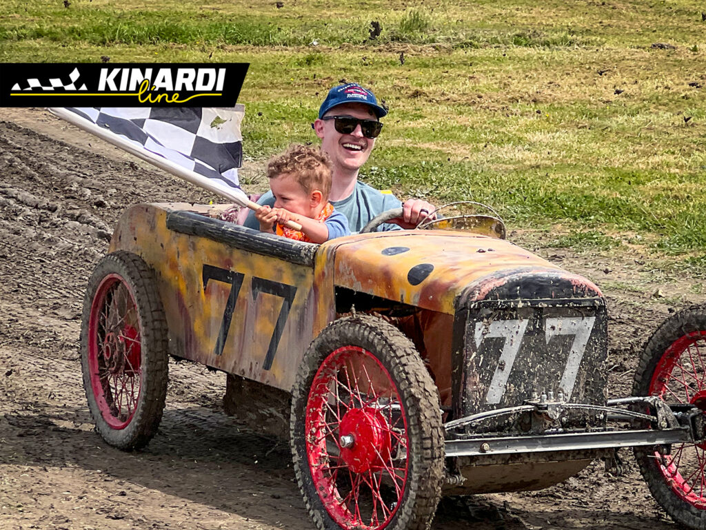 Kinardi Line #6: Mud-Slinging Cyclekarts and Great Expectations