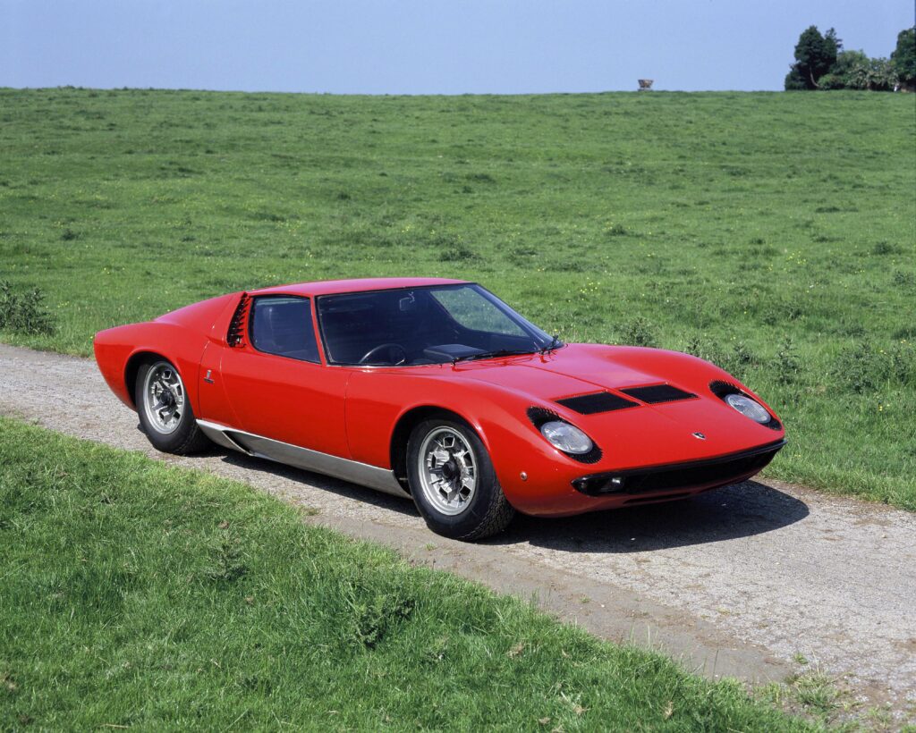 Lamborghini Miura front three quarter