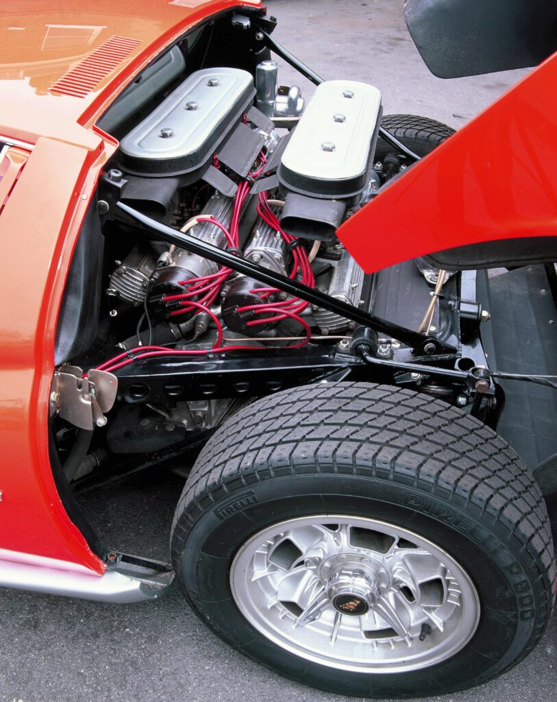 Lamborghini Miura engine
