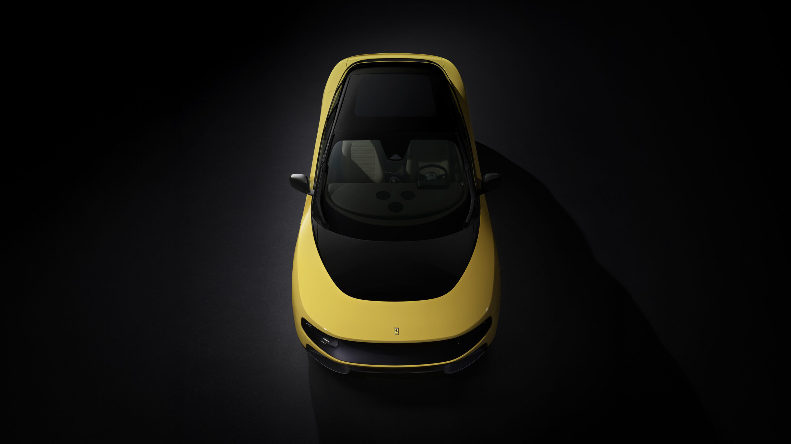Ferrari Luce top front yellow