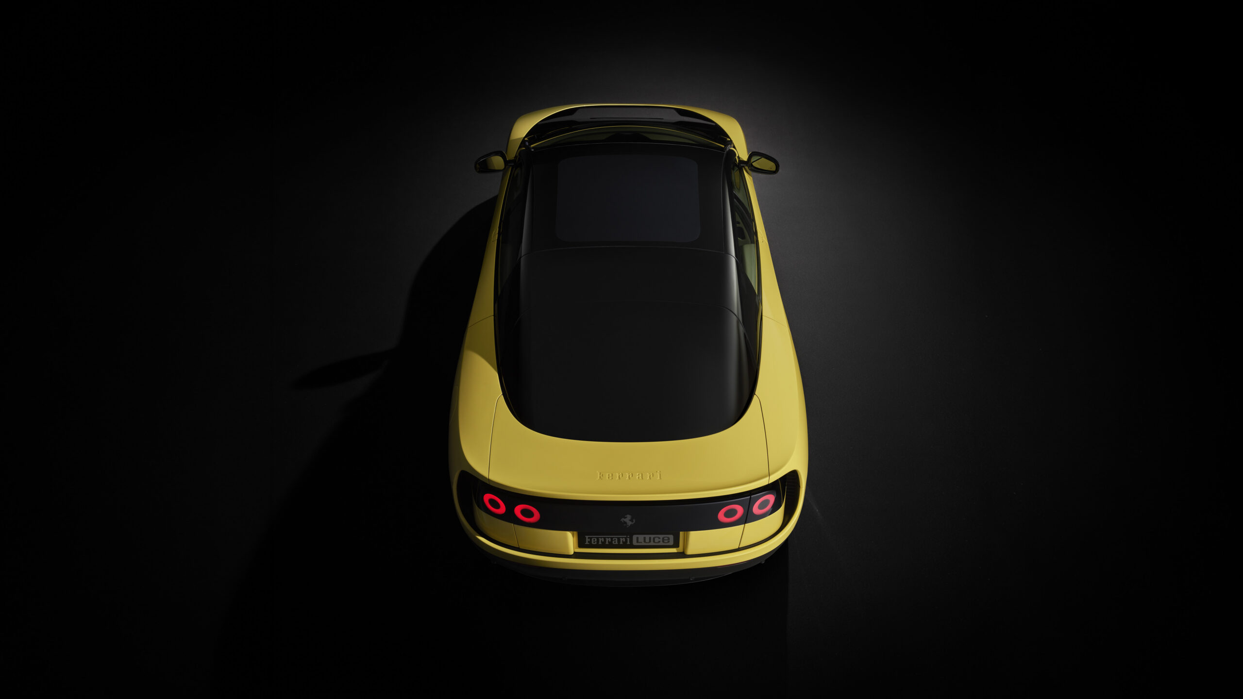 Ferrari Luce top rear yellow