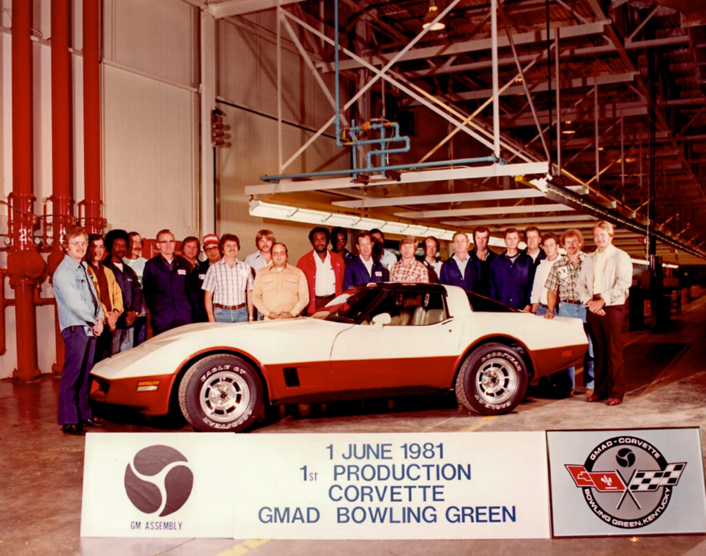 Ralph Montileone QC Manager Corvette Bowling Green Assembly 1st vehicle photo