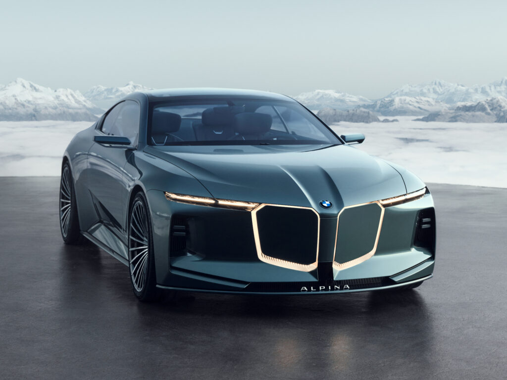 BMW 收購 Alpina 後首款概念車 Vision 亮相，預告品牌新篇章
