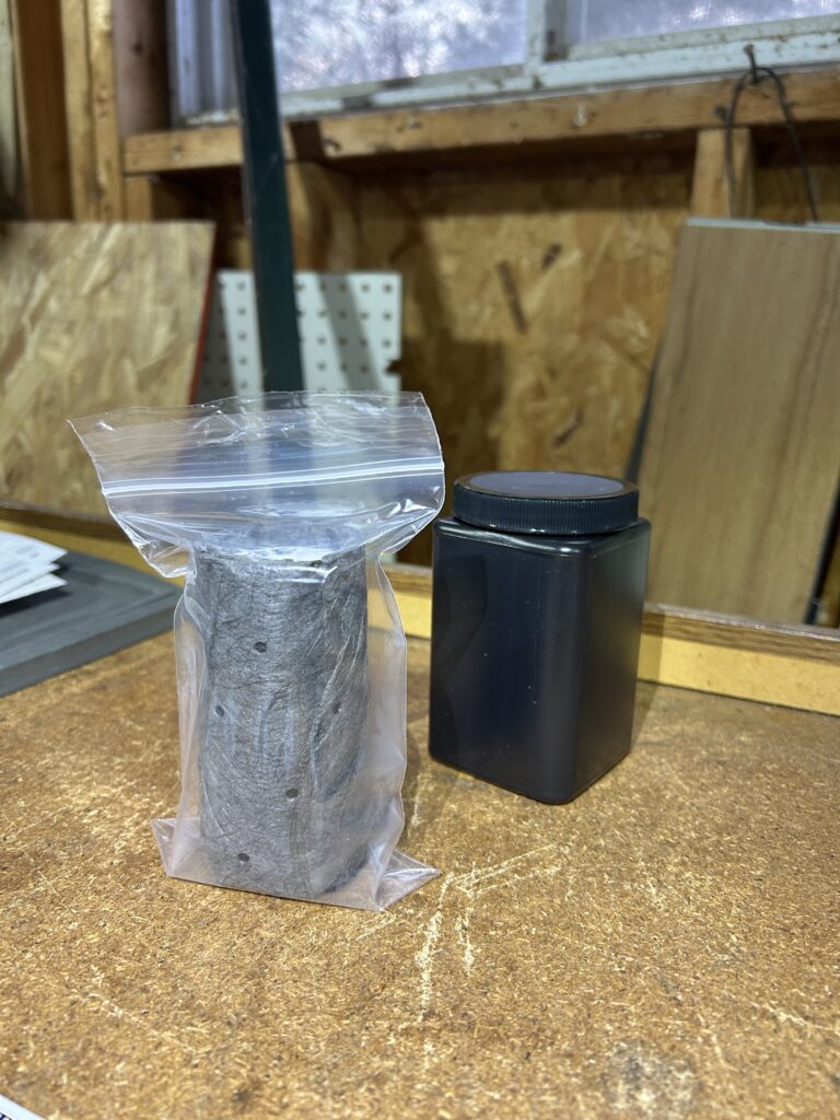 Blackstone Labs collector tube sealed up