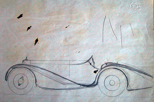 Count Trossi Sketch