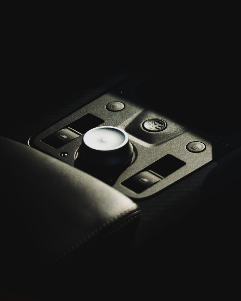 Encor Design Esprit restomod switchgear detail
