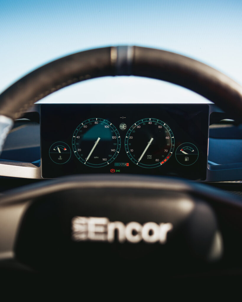 Encor Design Esprit restomod steering detail
