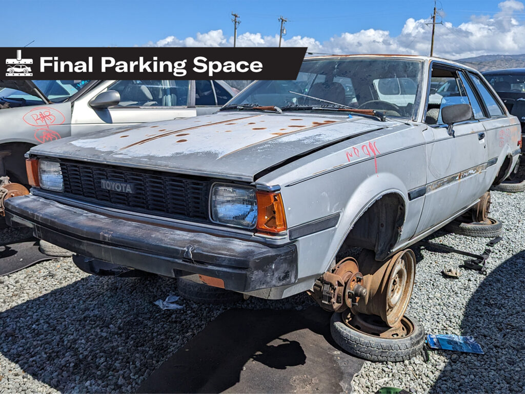 Final Parking Space: 1981 Toyota Corolla Deluxe 3-Door Liftback