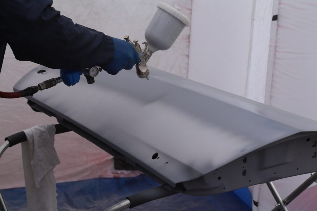 1968 Chevy Camaro priming