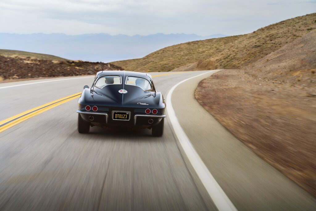 Corvette action rear wide