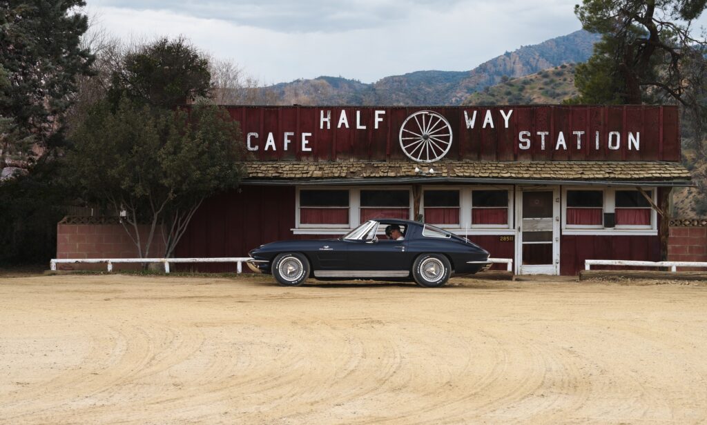 Corvette action half way station