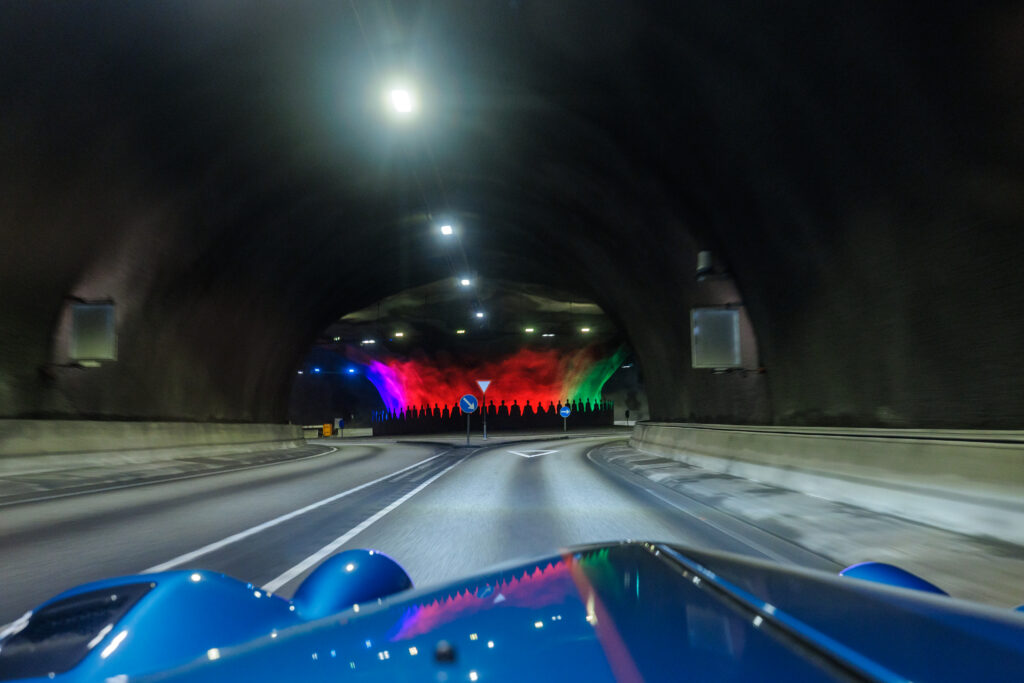 Morgan Supersport 400 in Eysturoy tunnel 3