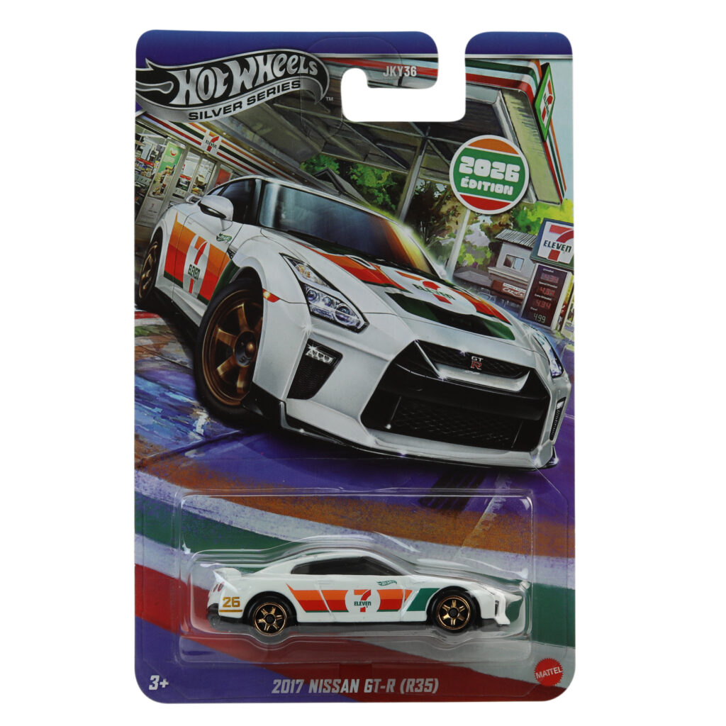 Hot Wheels and 7-Eleven Team Up for 1:64-Scale Nissan GT-R