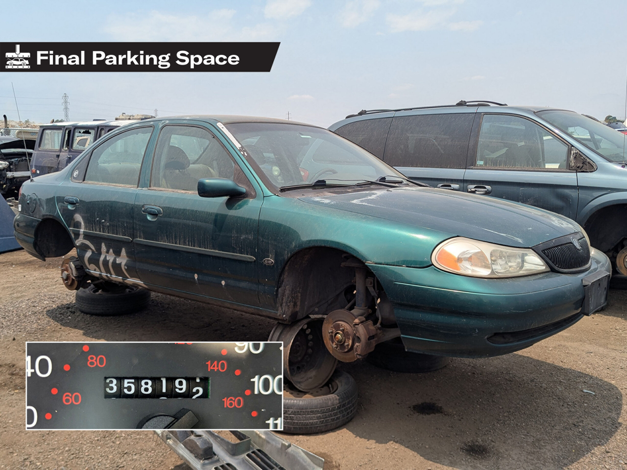 1999年水星Mystique LS：5速手排與35萬英里里程的最後停車位