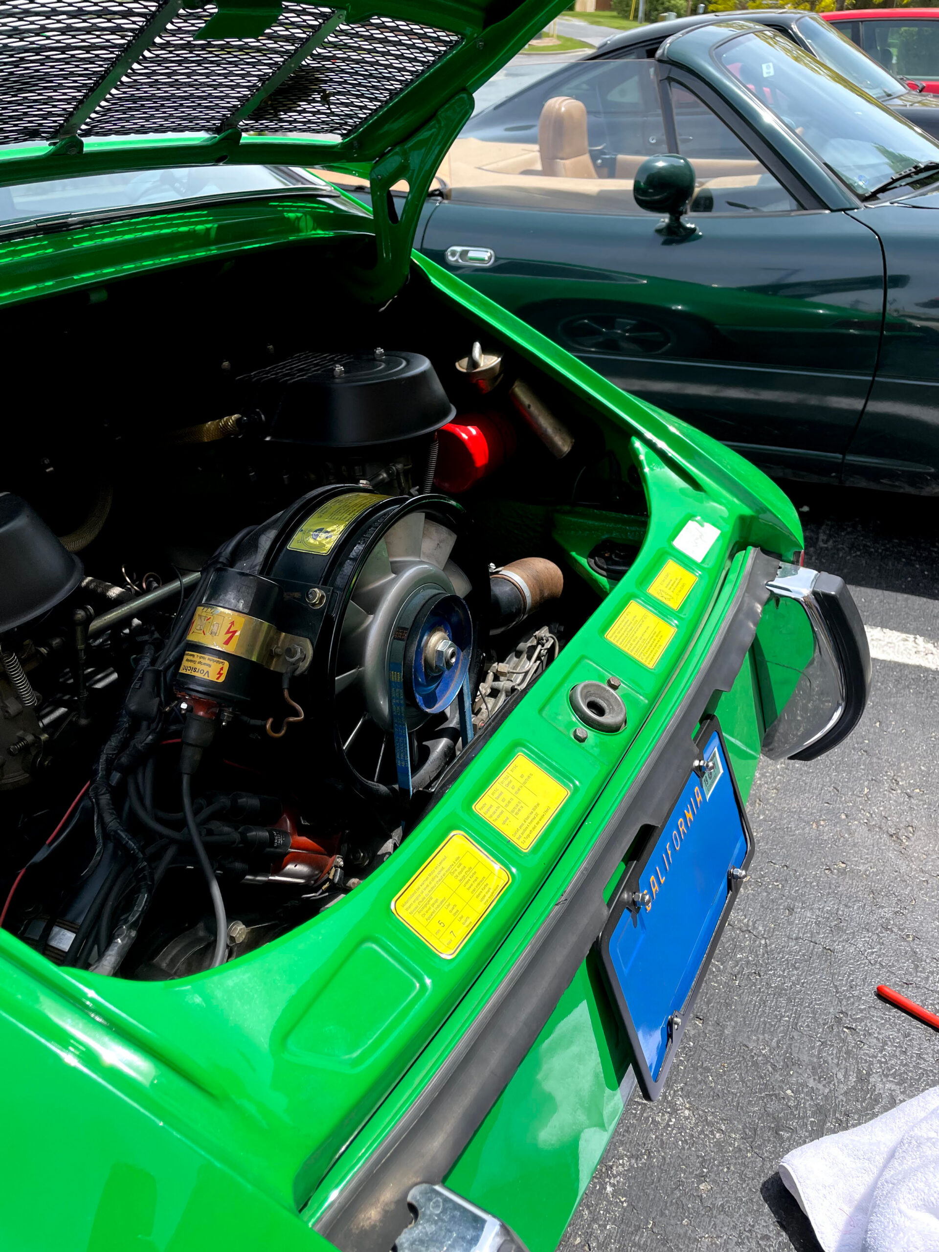 broken down classic car fix 911