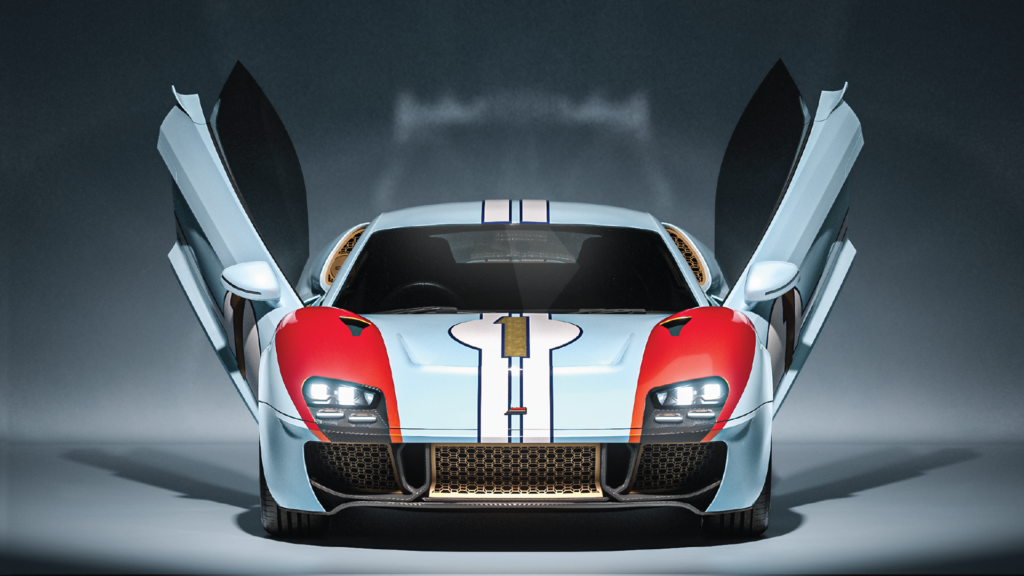This Ford GT40 Impersonator Is Actually an Audi Underneath