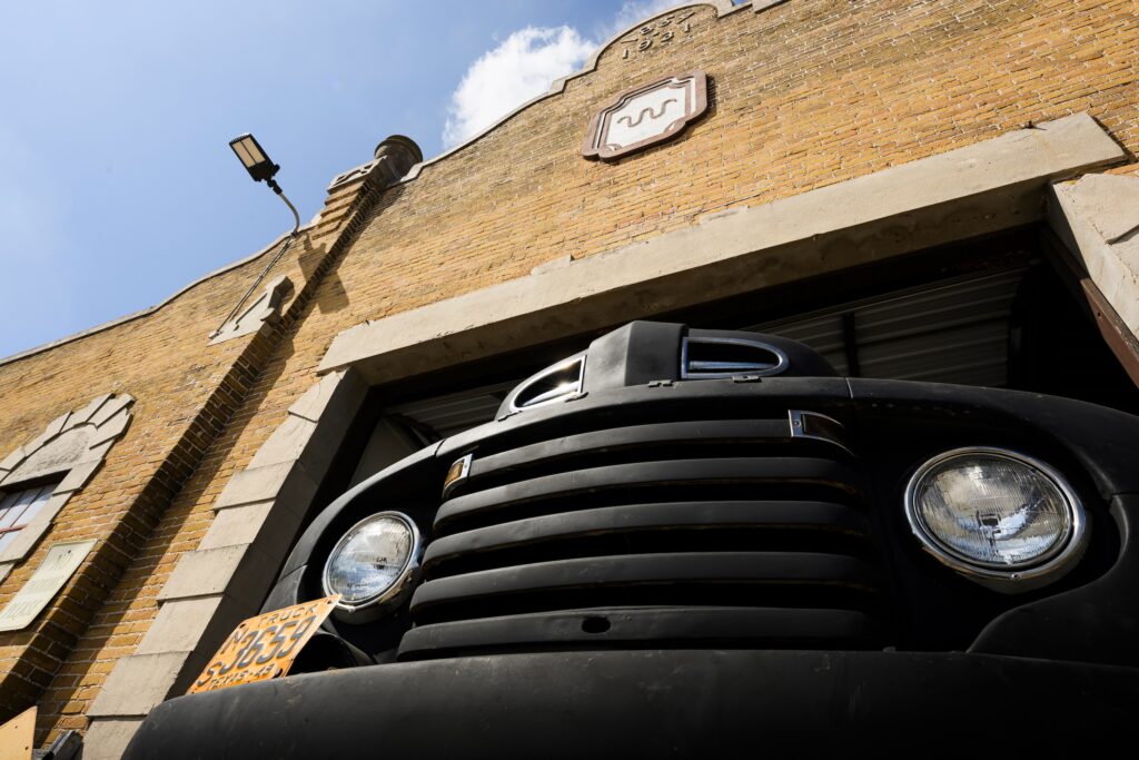 1949 Ford F-1 King Ranch closeup