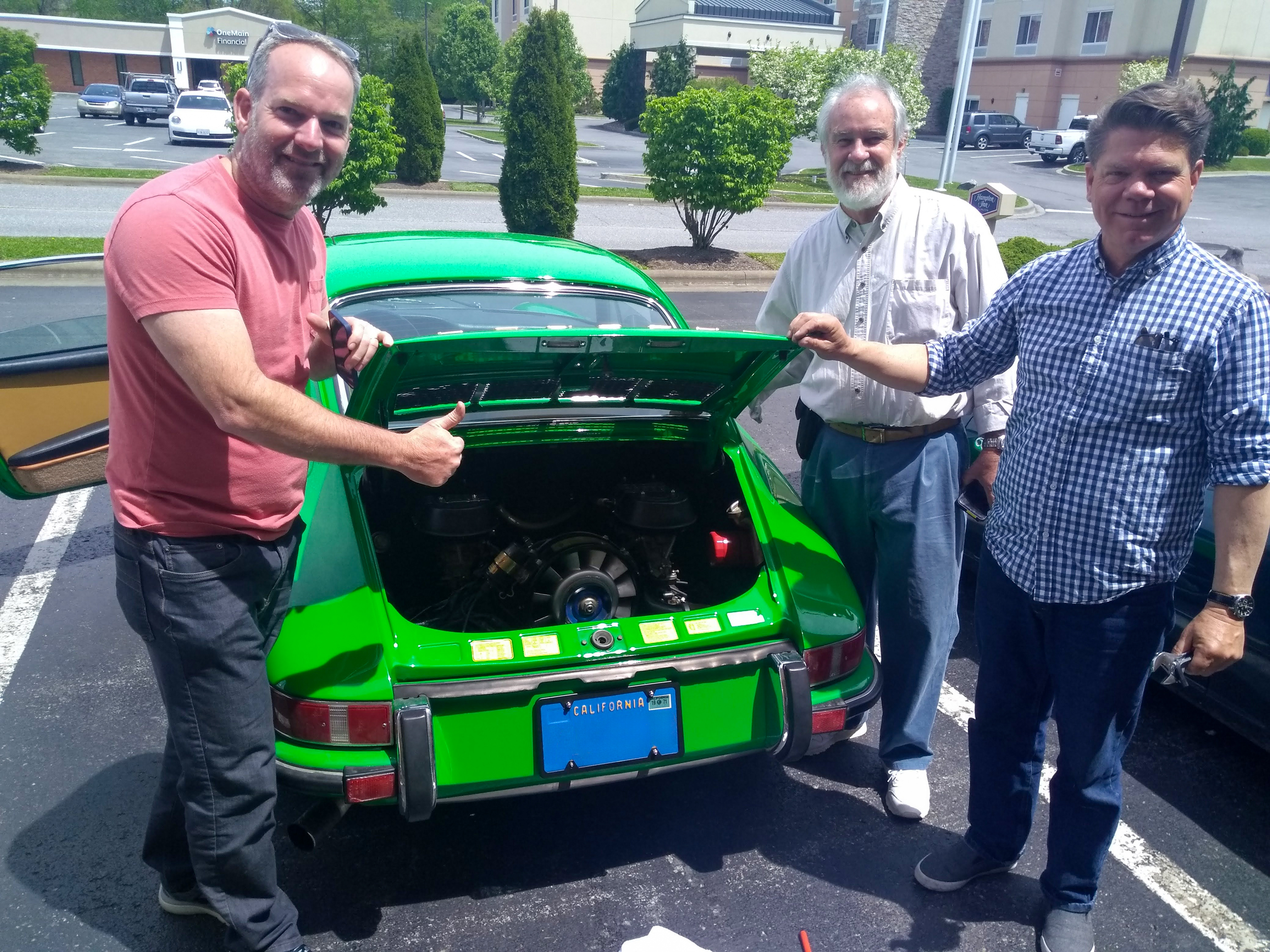 broken down classic car fix 911
