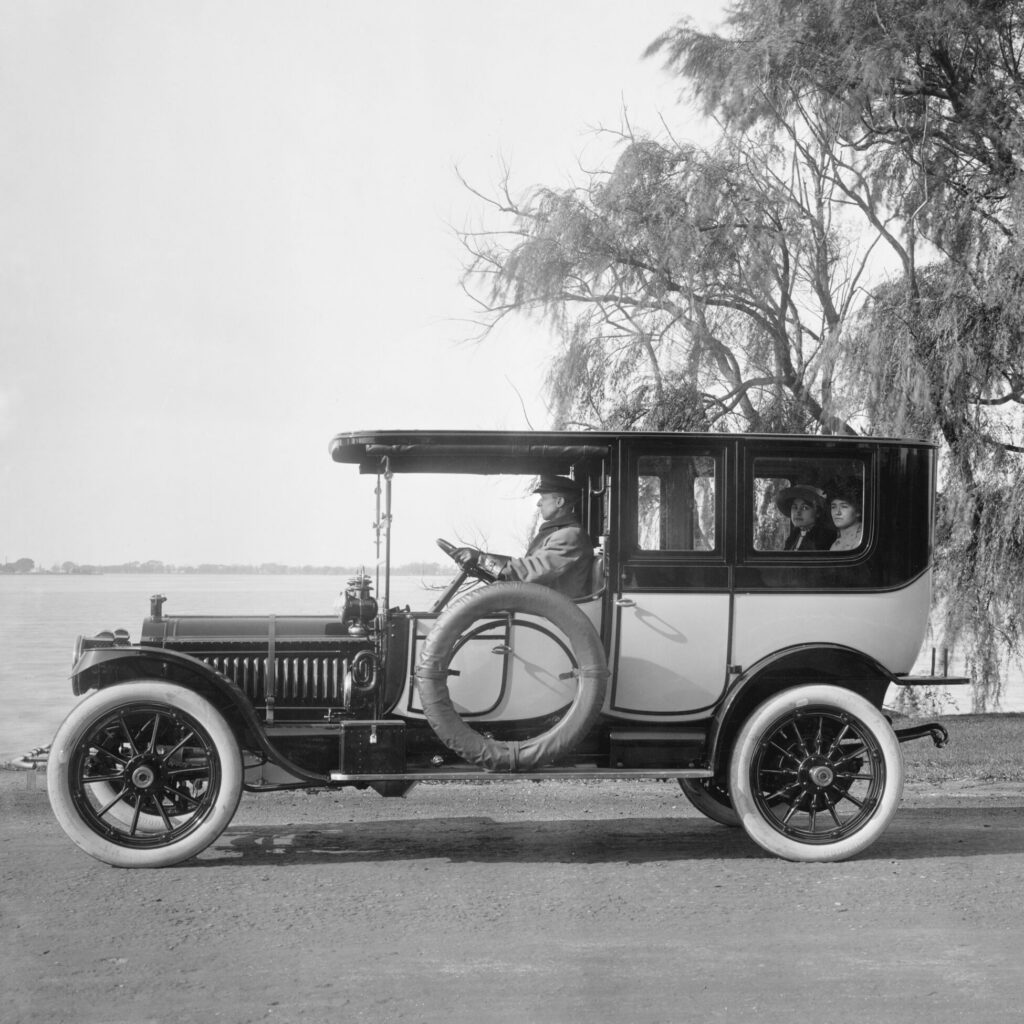 Packard Limousine, Detroit, Michigan, USA, Detroit Publishing Company, 1912