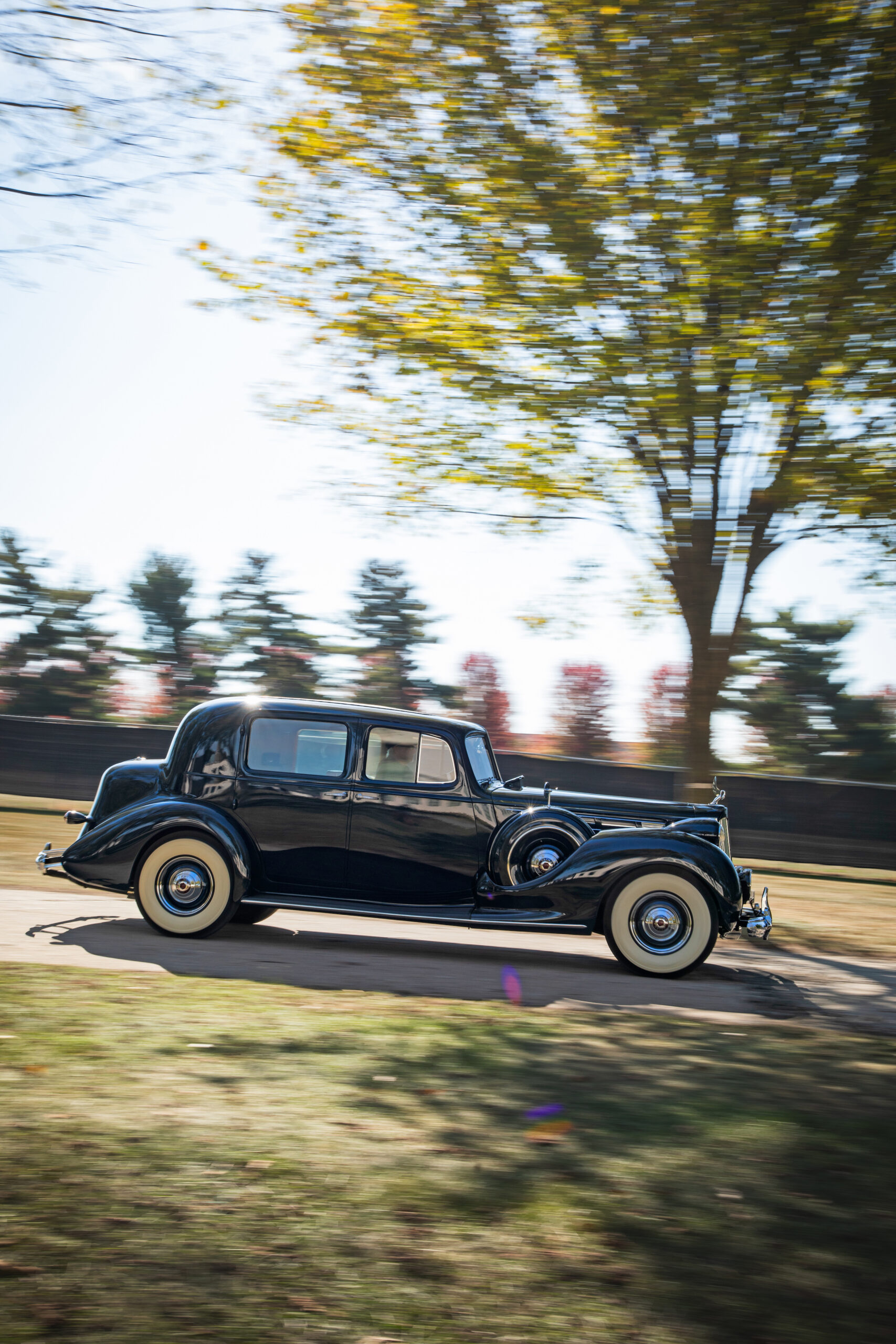 Packard side drive action vertical