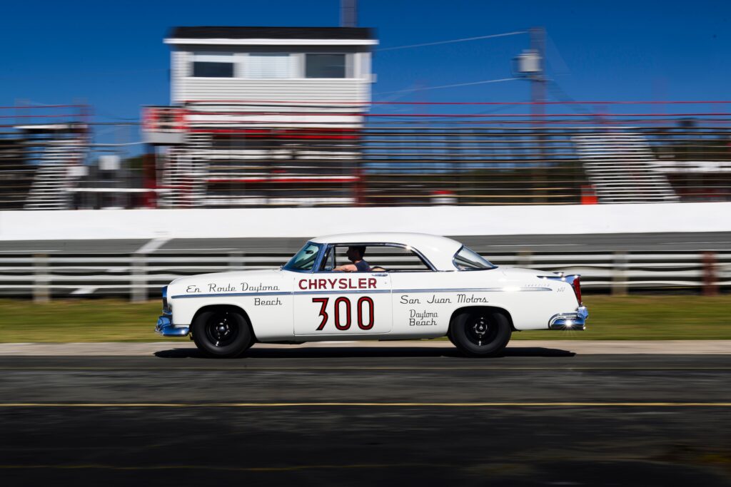 1955 Chrysler 300 C track action side profile
