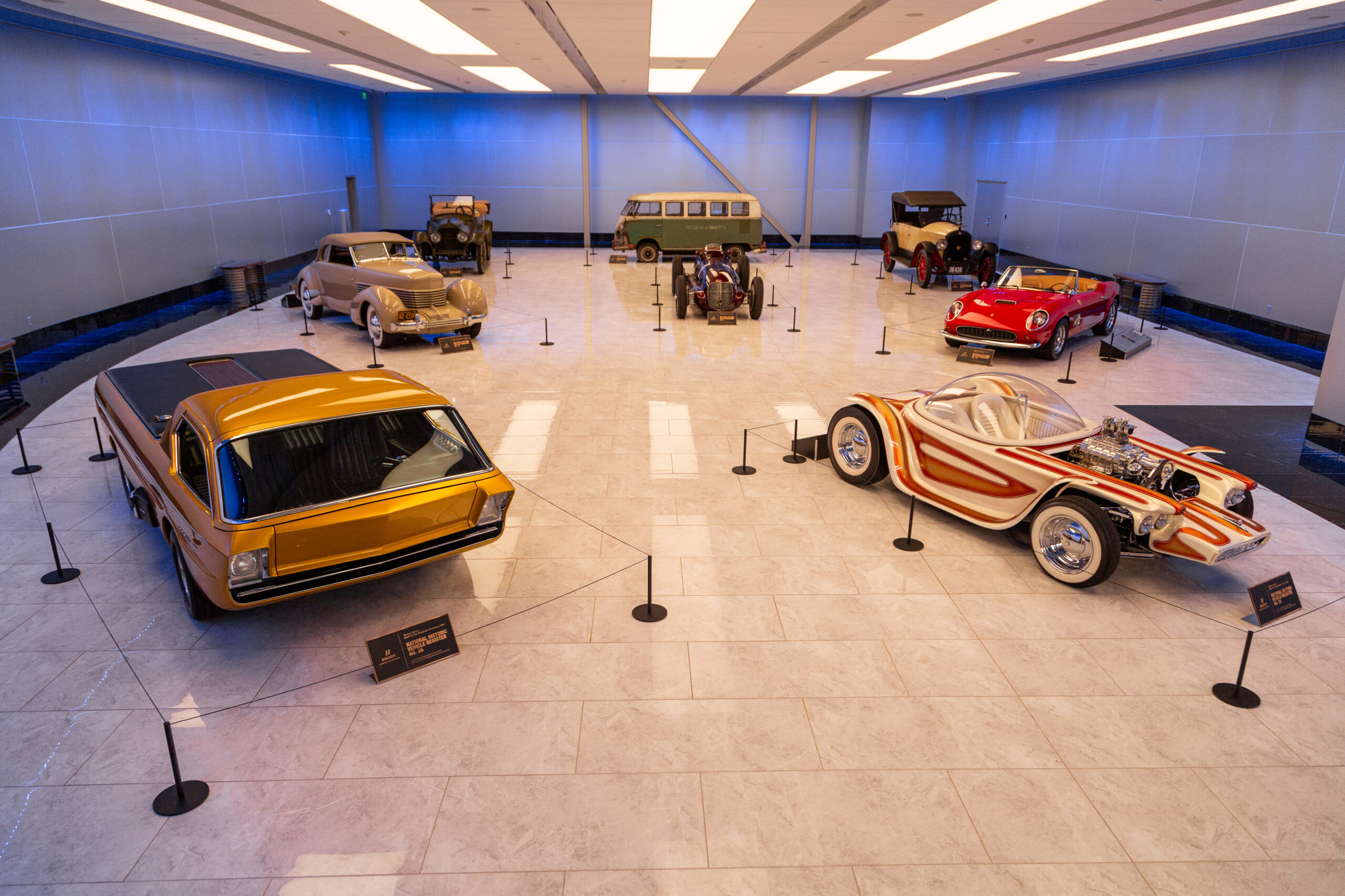 8 Historic Cars Displayed at Savoy Museum